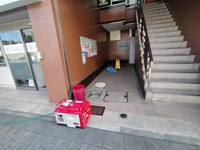 テナント ビル 店舗 排水管 詰まり 悪臭 ニオイ 改善 神戸市 トラブラン